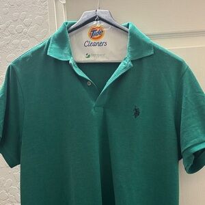 U.S. Polo Assn. Teal Polo Shirt